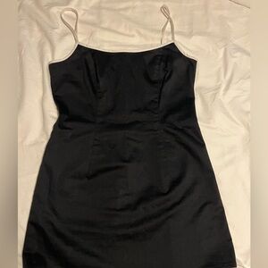 Vintage Muse Black Mini Dress